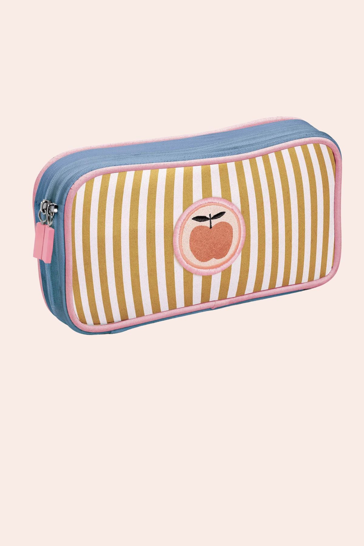 Djeco - Pencil Case - Apple - Strawberries & Cream 