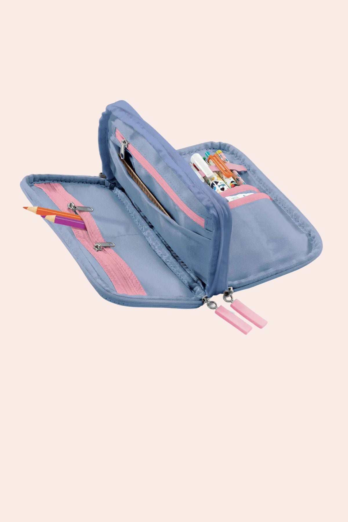 Djeco - Pencil Case - Apple - Strawberries & Cream 