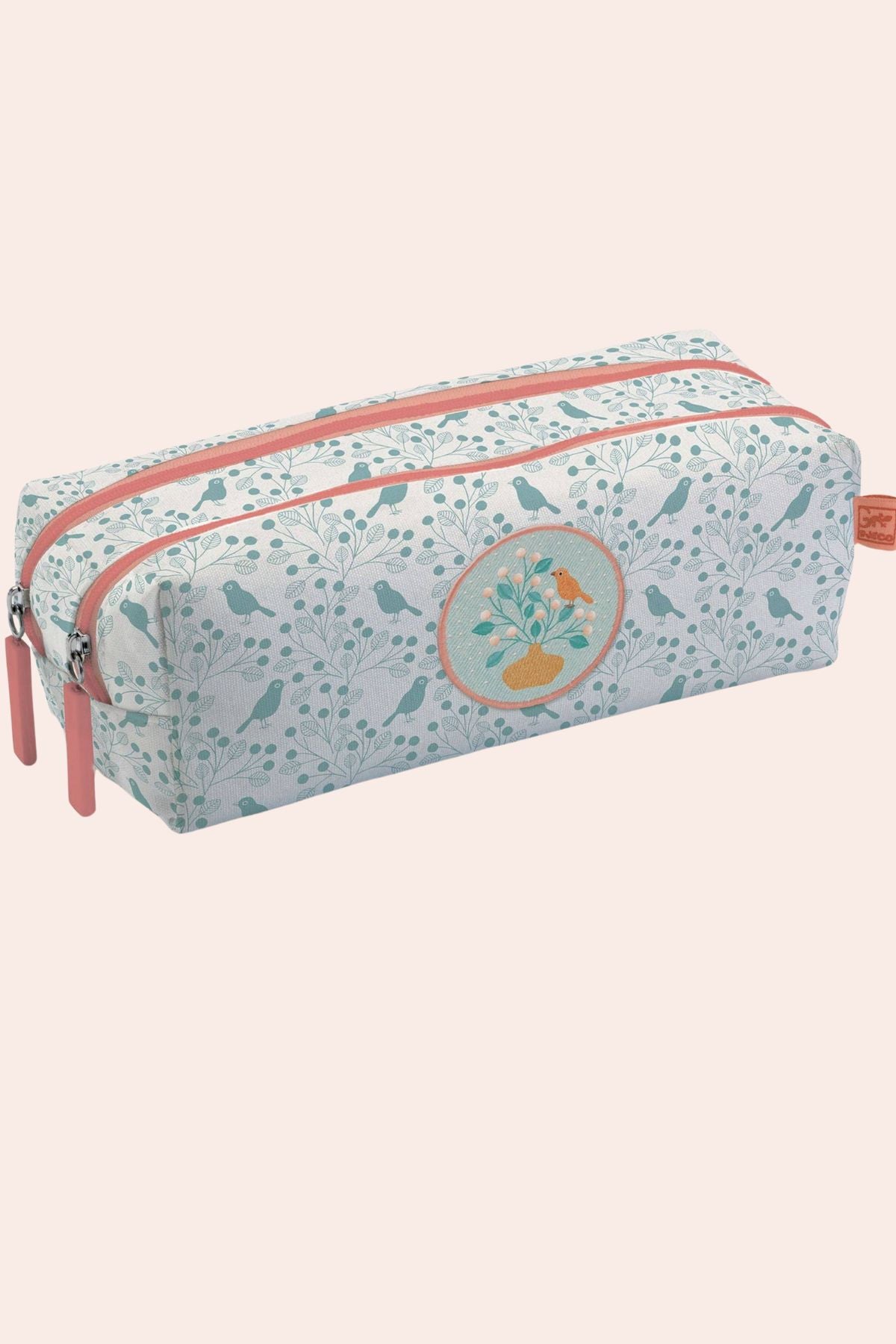 Djeco - Pencil Case - Romantic - Strawberries & Cream 