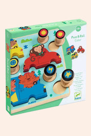 Djeco - Puzz & Roll - Color - Strawberries & Cream - Ingrid Lewis - Designer
Children's puzzle and roll toy packaging with colourful design