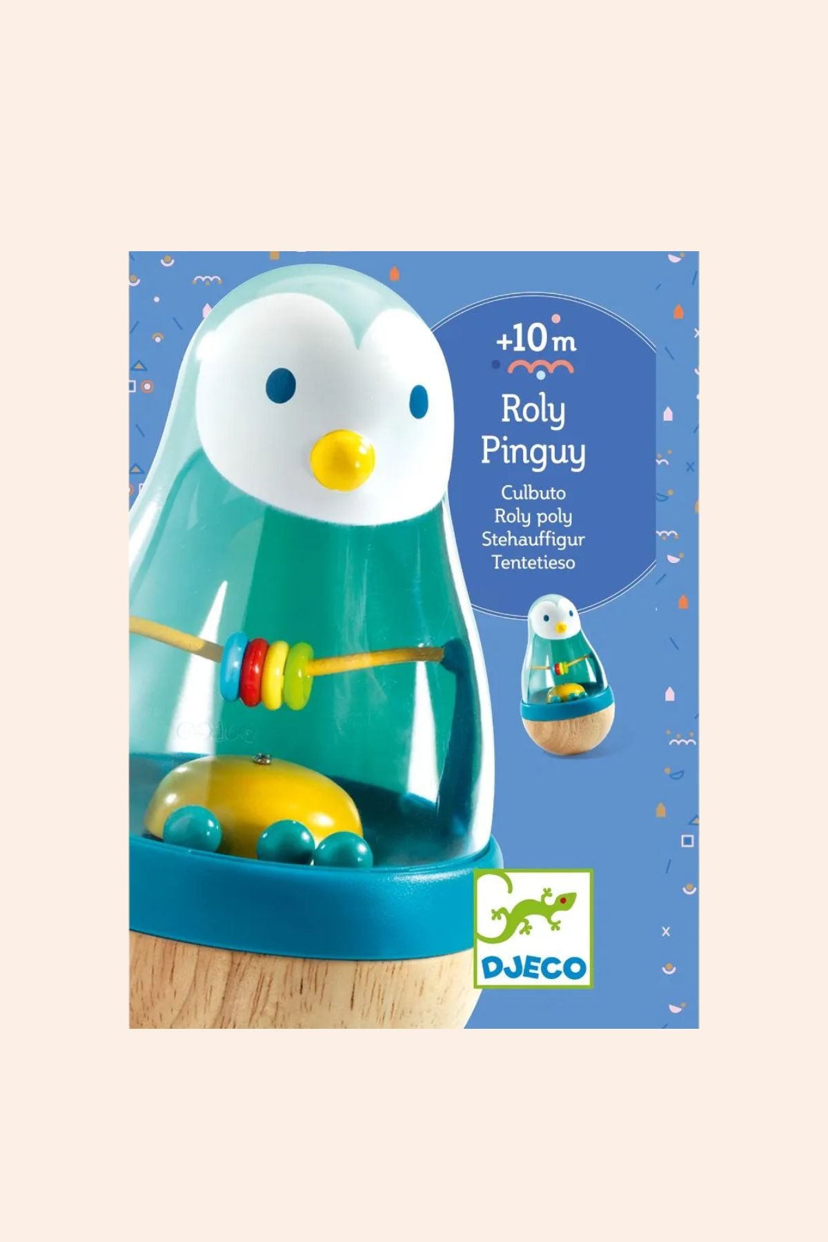 Djeco - Roly Poly - Roly Pingui - Strawberries & Cream - Ingrid Lewis - Designer