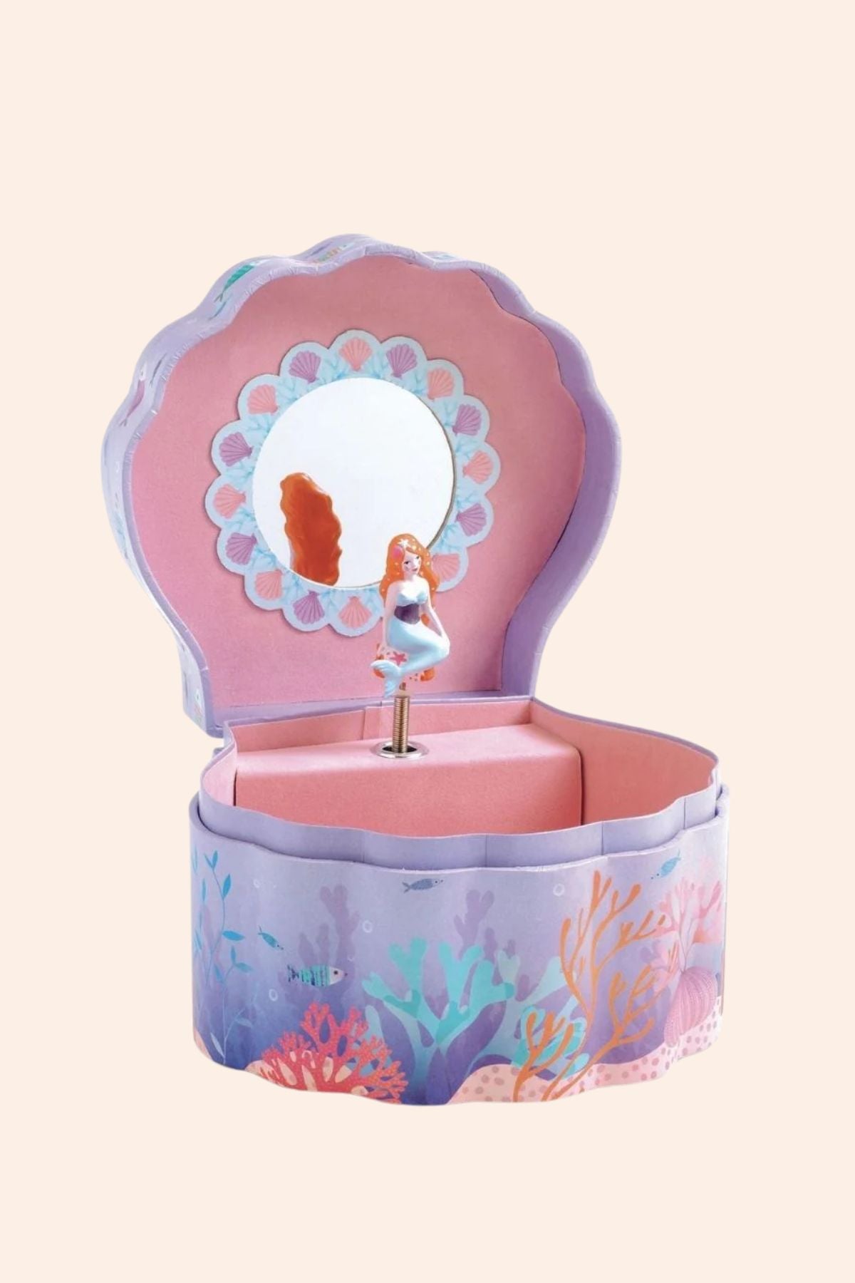Djeco - Sirene Enchantee - Musical Box - Strawberries & Cream 