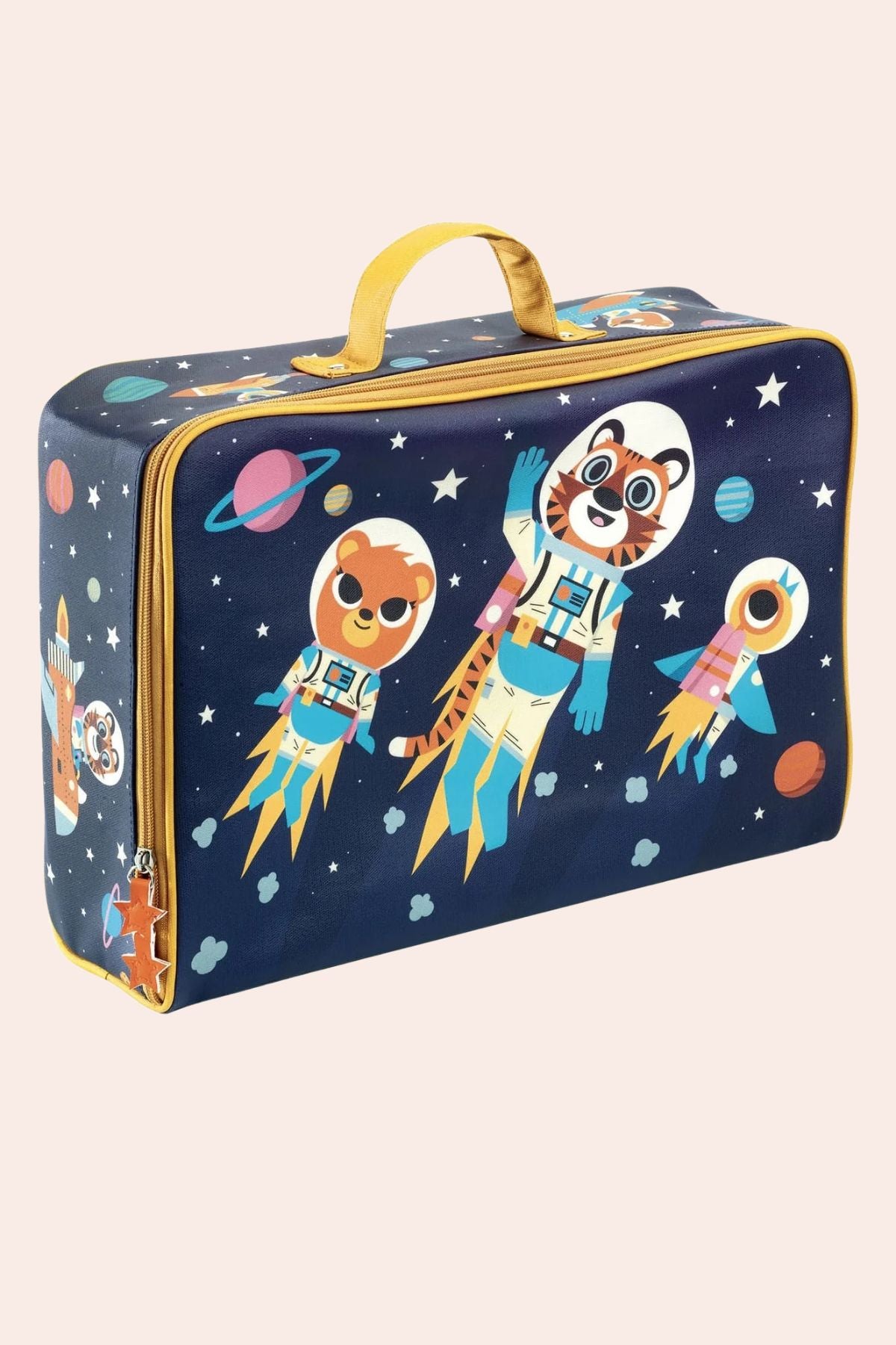Djeco - Space - Suitcase - Strawberries & Cream - Adventures - Luggage - Suitcase
