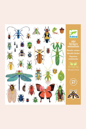Djeco - Stickers - Microcosmos - Strawberries & Cream  - Ingrid Lewis - Designer
