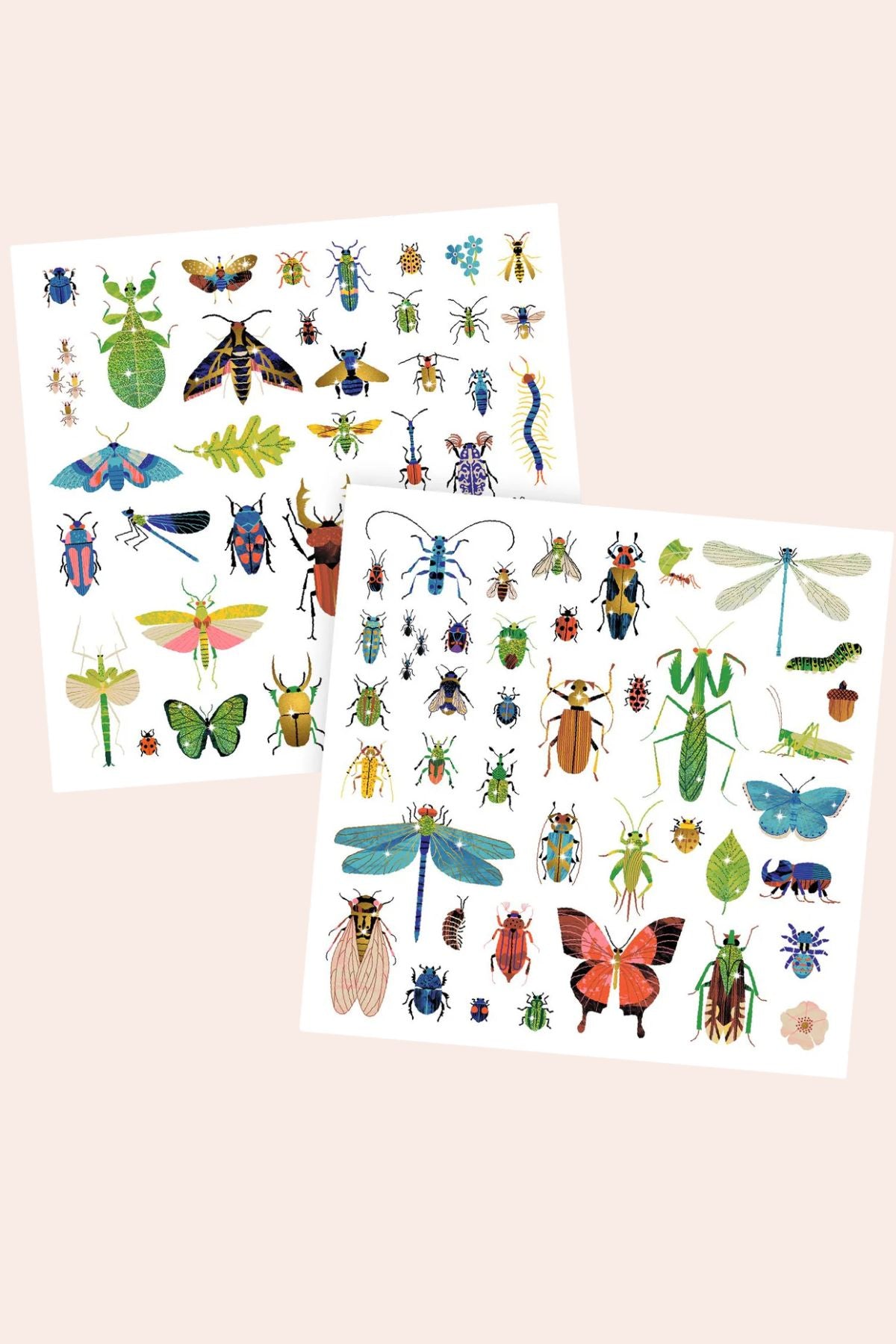 Djeco - Stickers - Microcosmos - Strawberries & Cream  - Ingrid Lewis - Designer