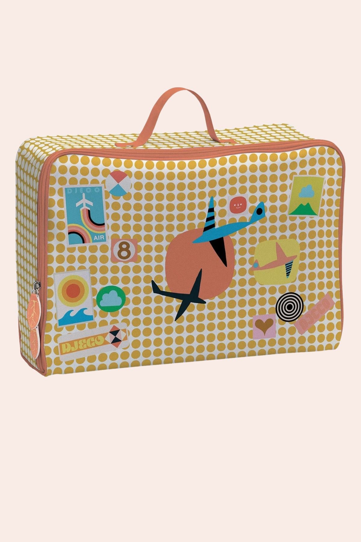 Djeco - Suitcase - Voyage - Strawberries & Cream 