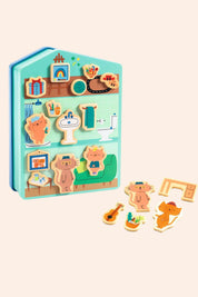 Djeco - Wooden Magnetic - Inzebox - InZeHouse - Strawberries & Cream - Ingrid Lewis - Designer
Children's toy set with magnetic pieces 