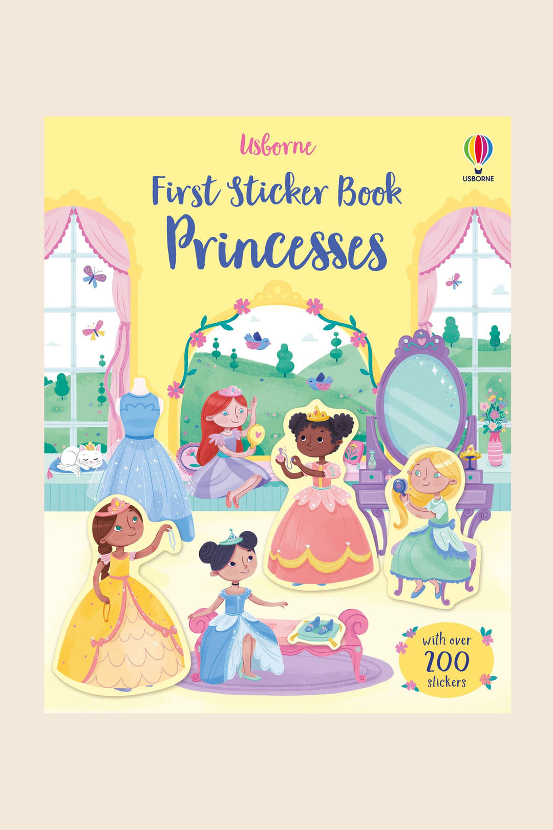 First Sticker Book Princesses with over 200 stickers