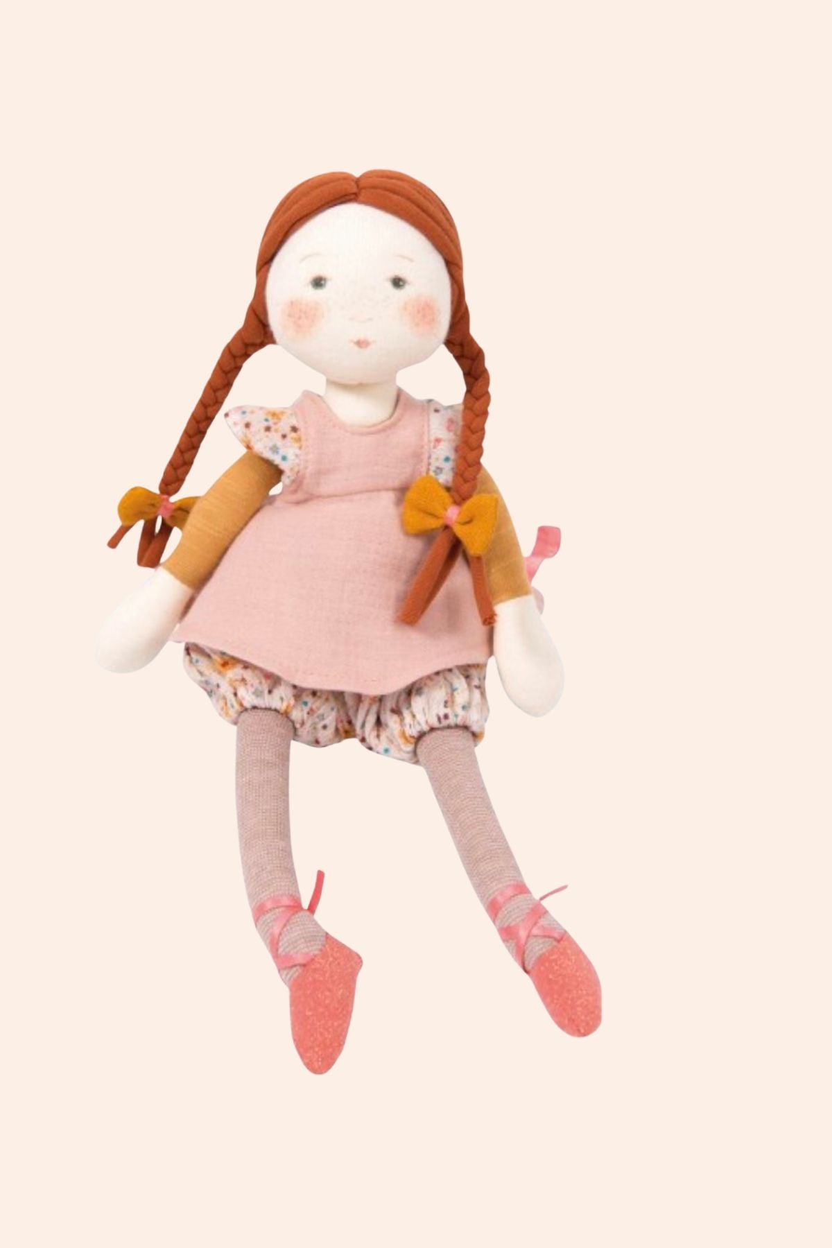 Fleur rag doll Les Rosalies - Moulin Roty - Strawberries & Cream
