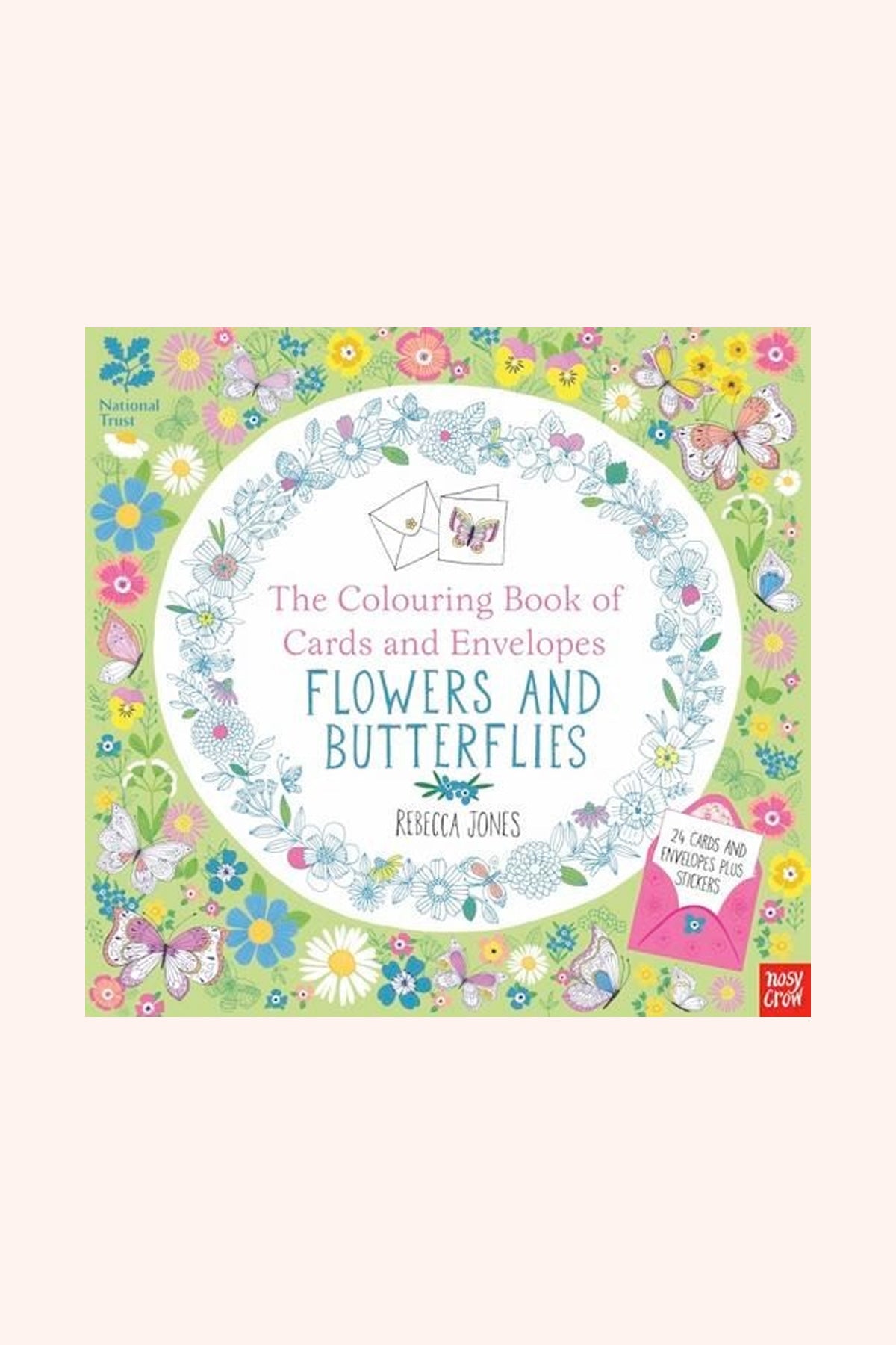 Flowers And Butterflies - Colouring Book