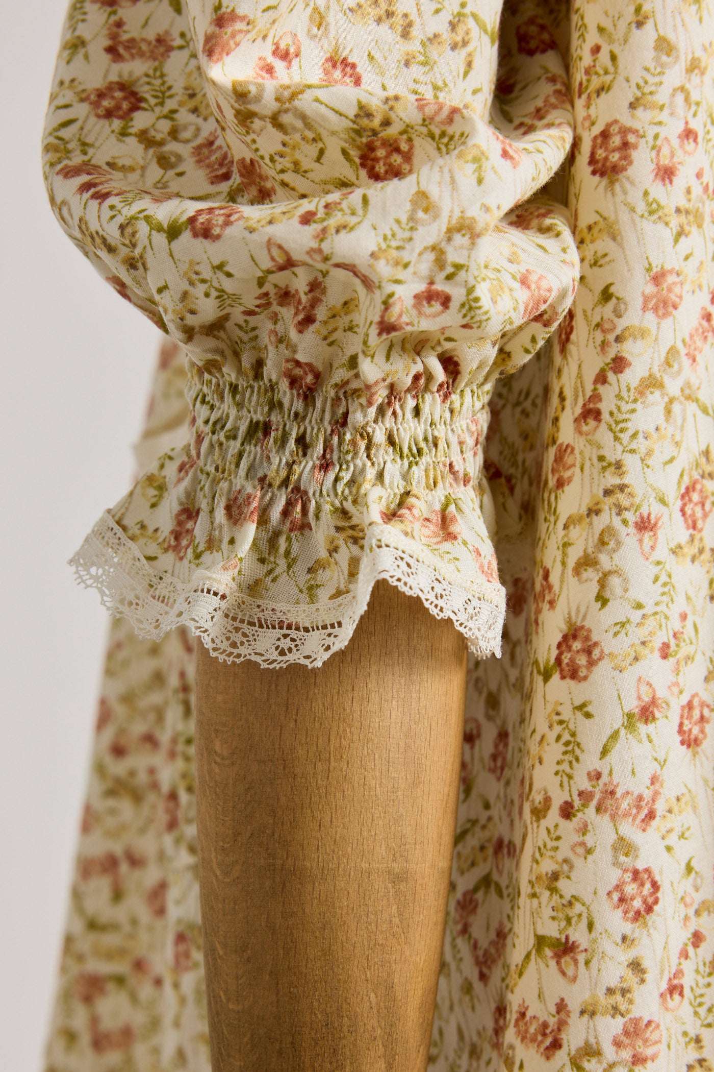 Hamper Dress Beige Tangerine - Designed by Ingrid Lewis - Strawberries & Cream