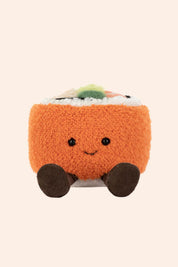 Jellycat - Amuseables - Codhi Californian Roll - Strawberries & Cream - Ingrid Lewis - Designer
