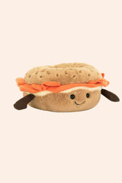 Jellycat - Amuseables Bagel - Strawberries & Cream - Ingrid Lewis - Designer