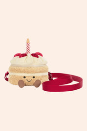  Jellycat - Amuseables Birthday Cake Bag - Strawberries & Cream - Ingrid Lewis - Designer