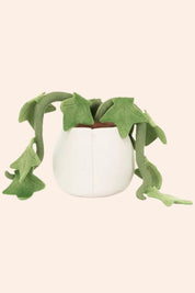Jellycat - Amuseables Ivy -  Strawberries & Cream - Ingrid Lewis - Designer
Jellycat Plush toy shaped like a potted plant with green leaves.
