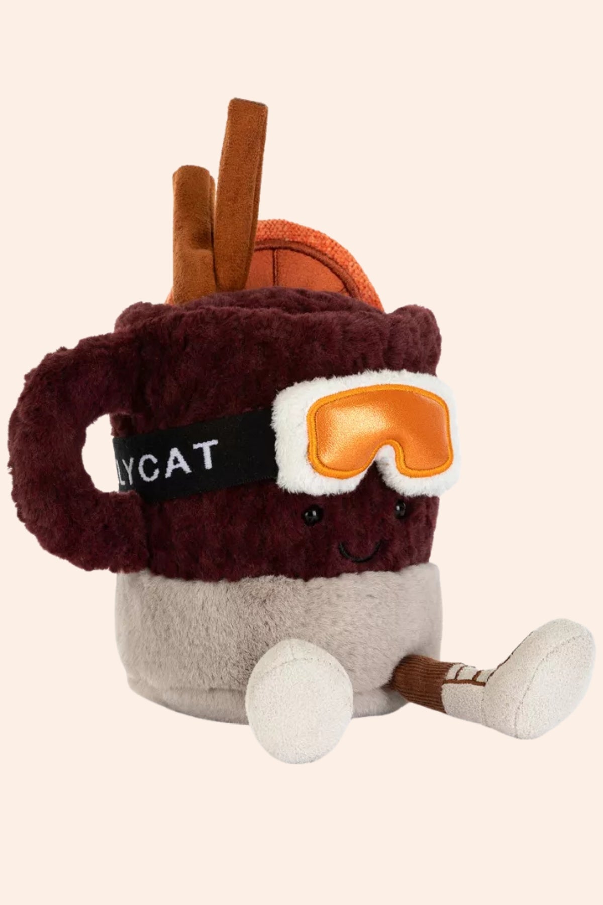Jellycat - Amuseables Mullover Spiced Drink - Strawberries & Cream - Ingrid Lewis - Designer