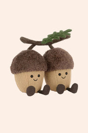 Jellycat - Amuseables Ort & Tum Acorns -  Strawberries & Cream - Ingrid Lewis - Designer