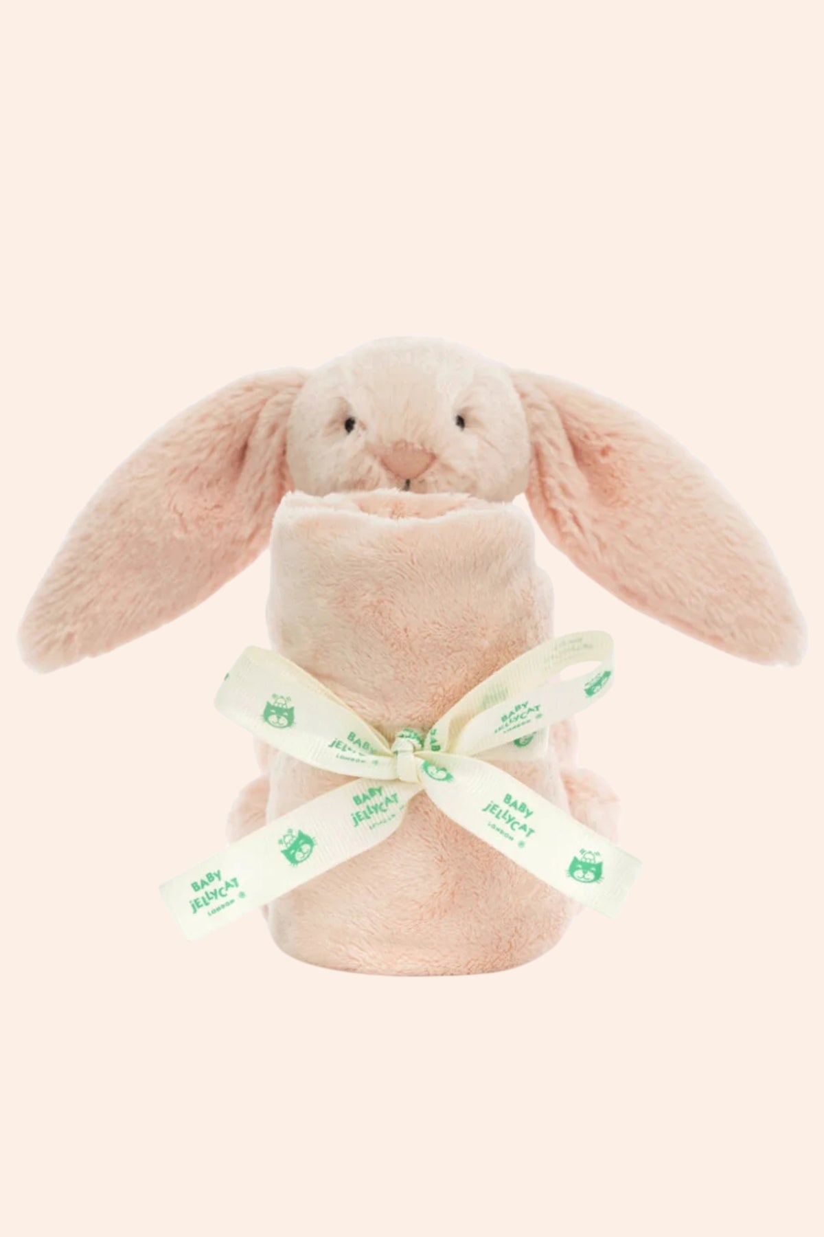 Jellycat - Bashful Blush Bunny Soother - Strawberries & Cream - Ingrid Lewis - Designer