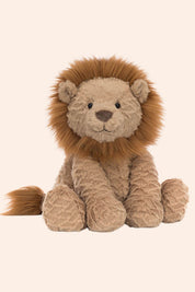 Jellycat - Fuddlewuddle Lion Medium - Strawberries & Cream - Ingrid Lewis - Designer 