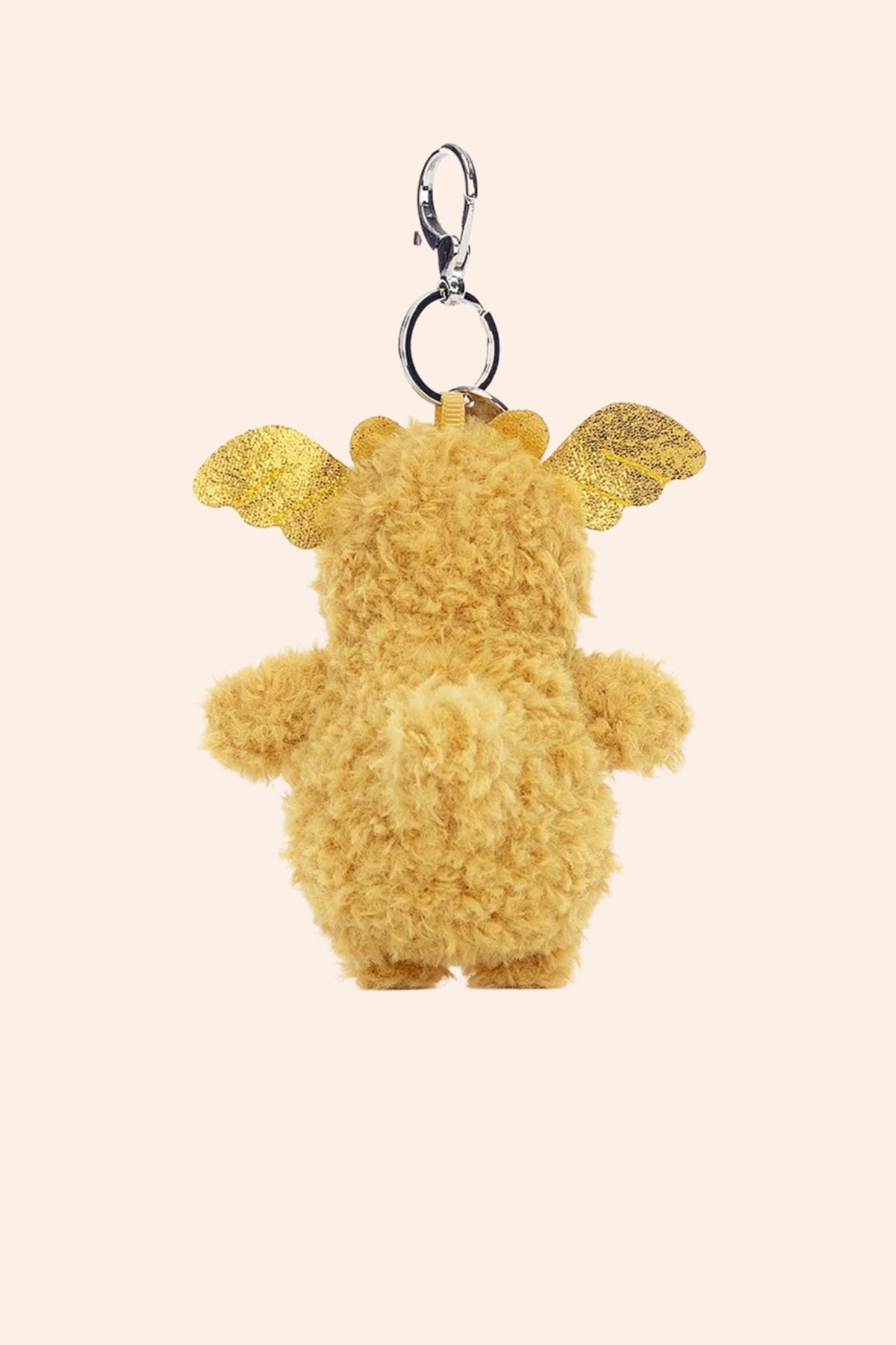 Jellycat - Little Dragon Bag Charm - Strawberries & Cream - Ingrid Lewis - Designer