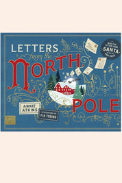 Letters From The North Pole - Strawberries & Cream - Ingrid Lewis - Designer
Book cover of 'Letters from the North Pole' with festive design elements.