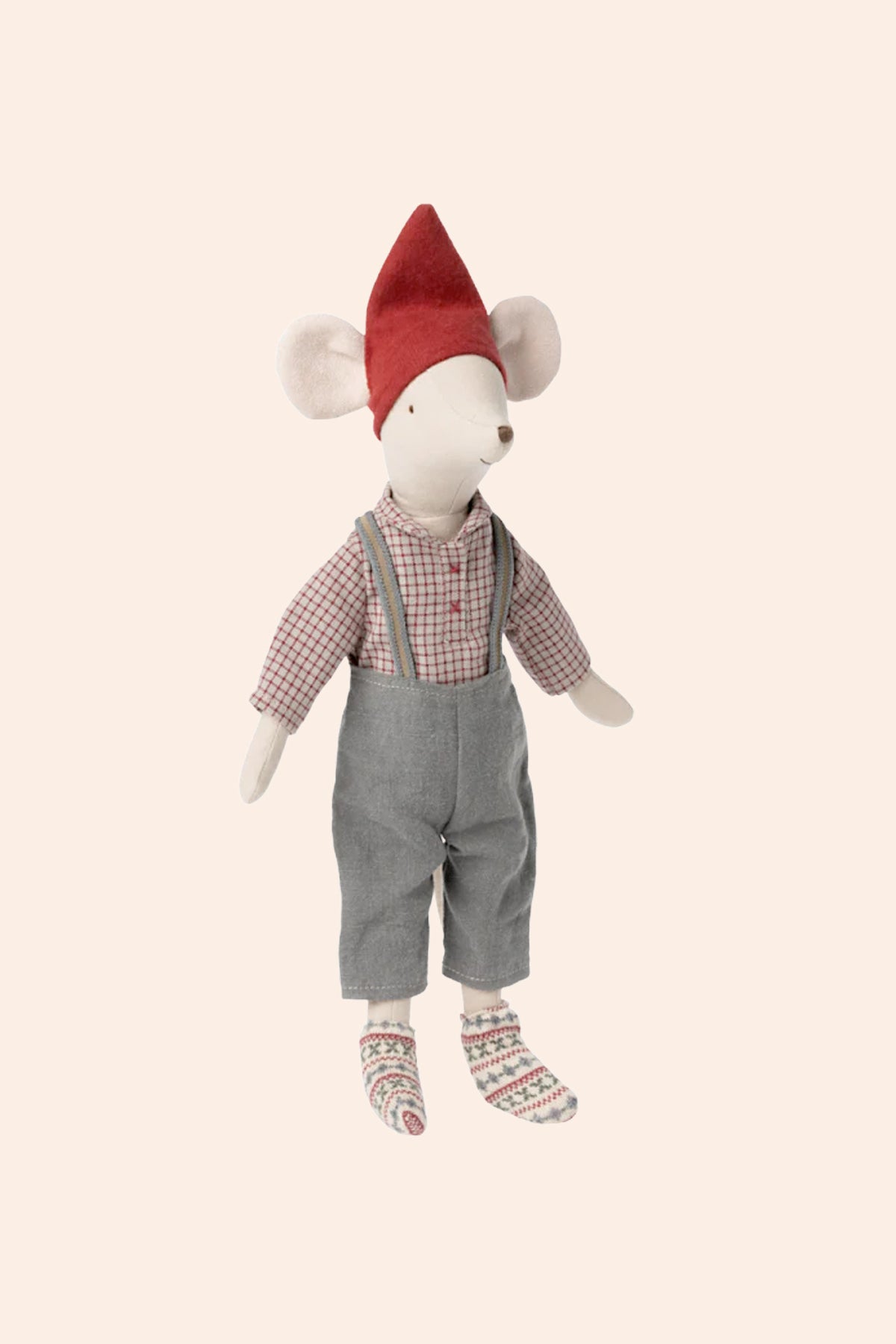 Maileg - Christmas Clothes, Medium Mouse - Boy