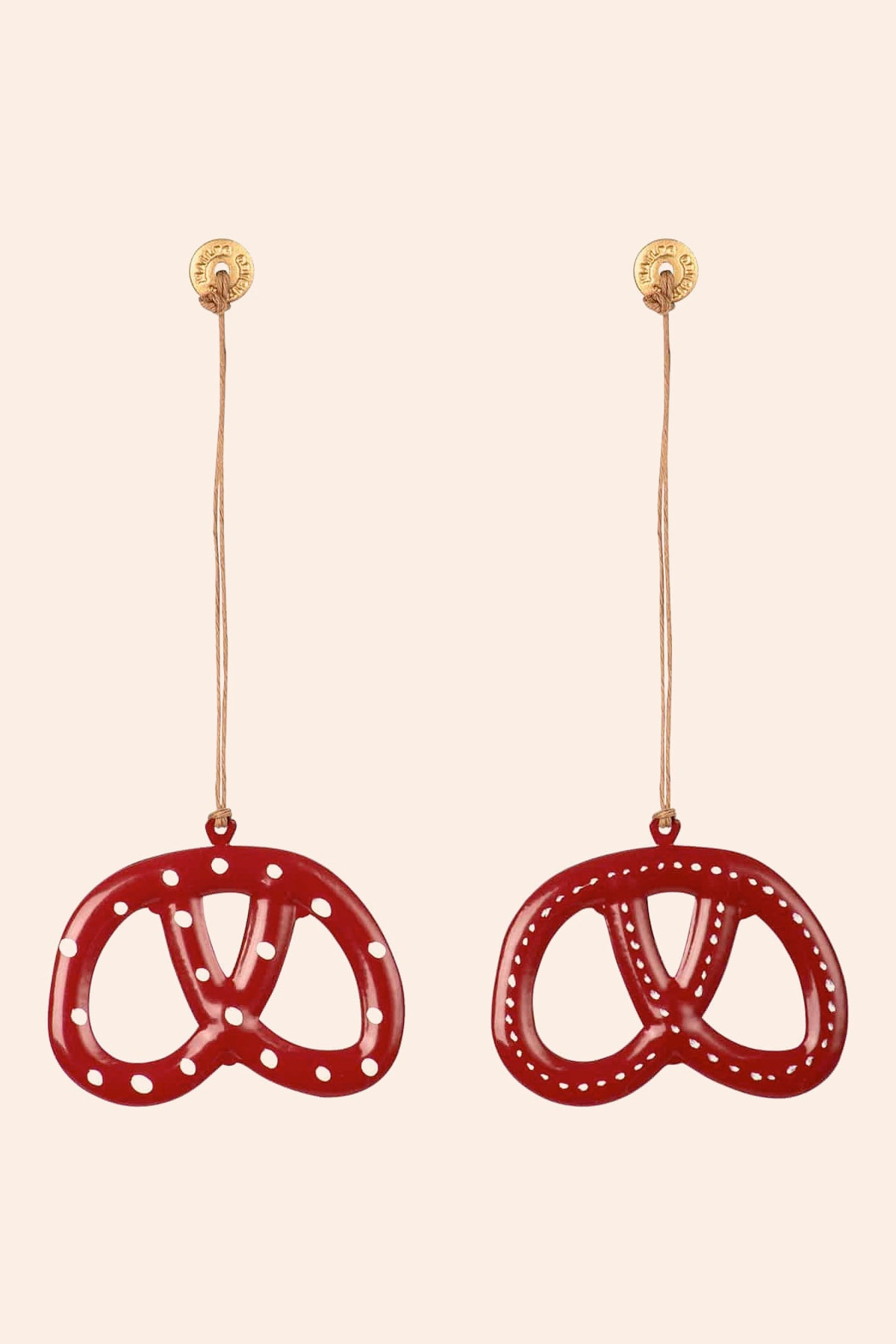 Maileg - Metal Ornament, Pretzel