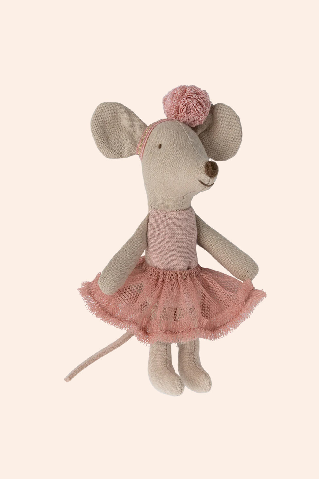 Maileg Ballerina Mouse Little Sister-Rose