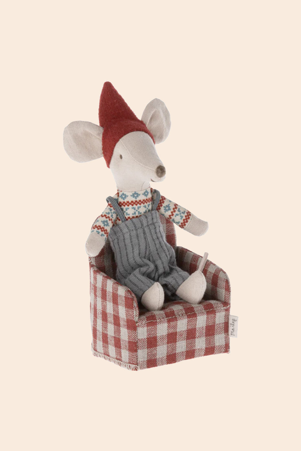 Maileg Chair Mouse - Red