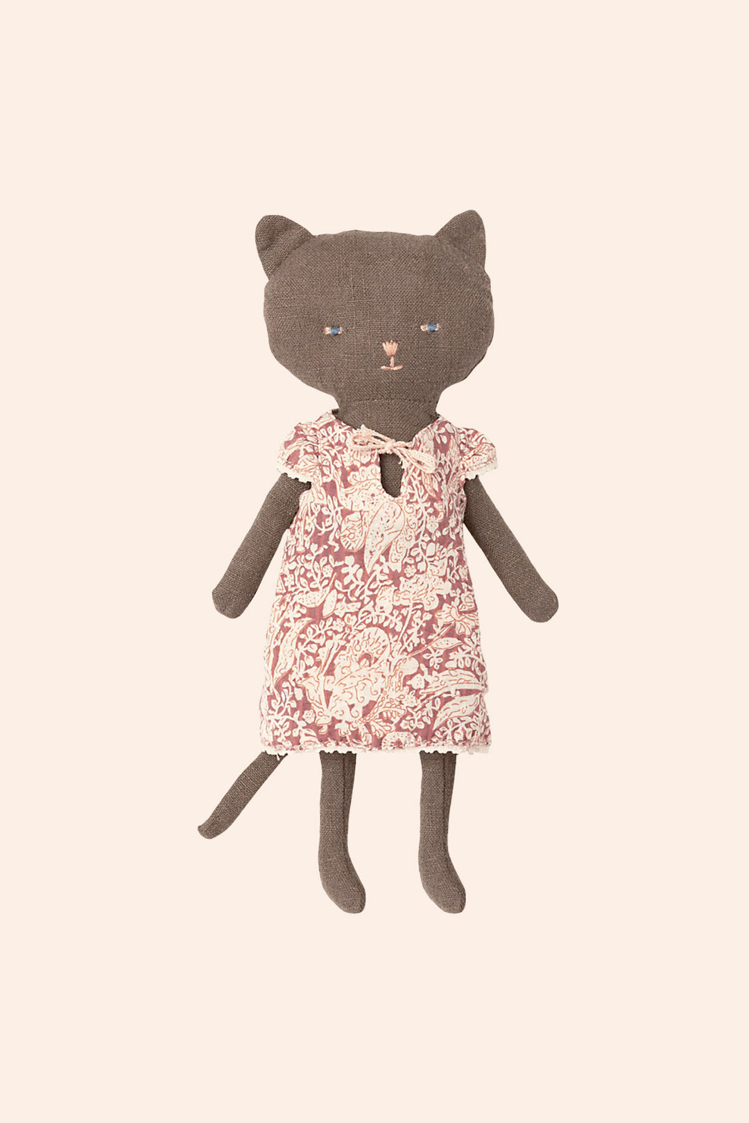 Maileg Chatons, Kitten In Dress - Black