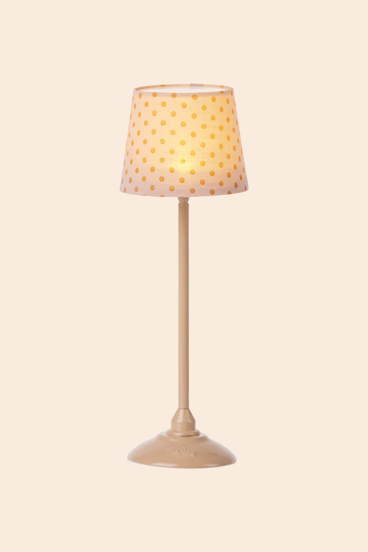 Maileg Miniature Floor Lamp - Dark Powder