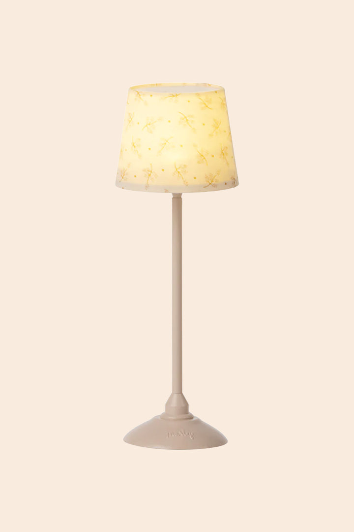 Maileg Miniature Floor Lamp - Powder