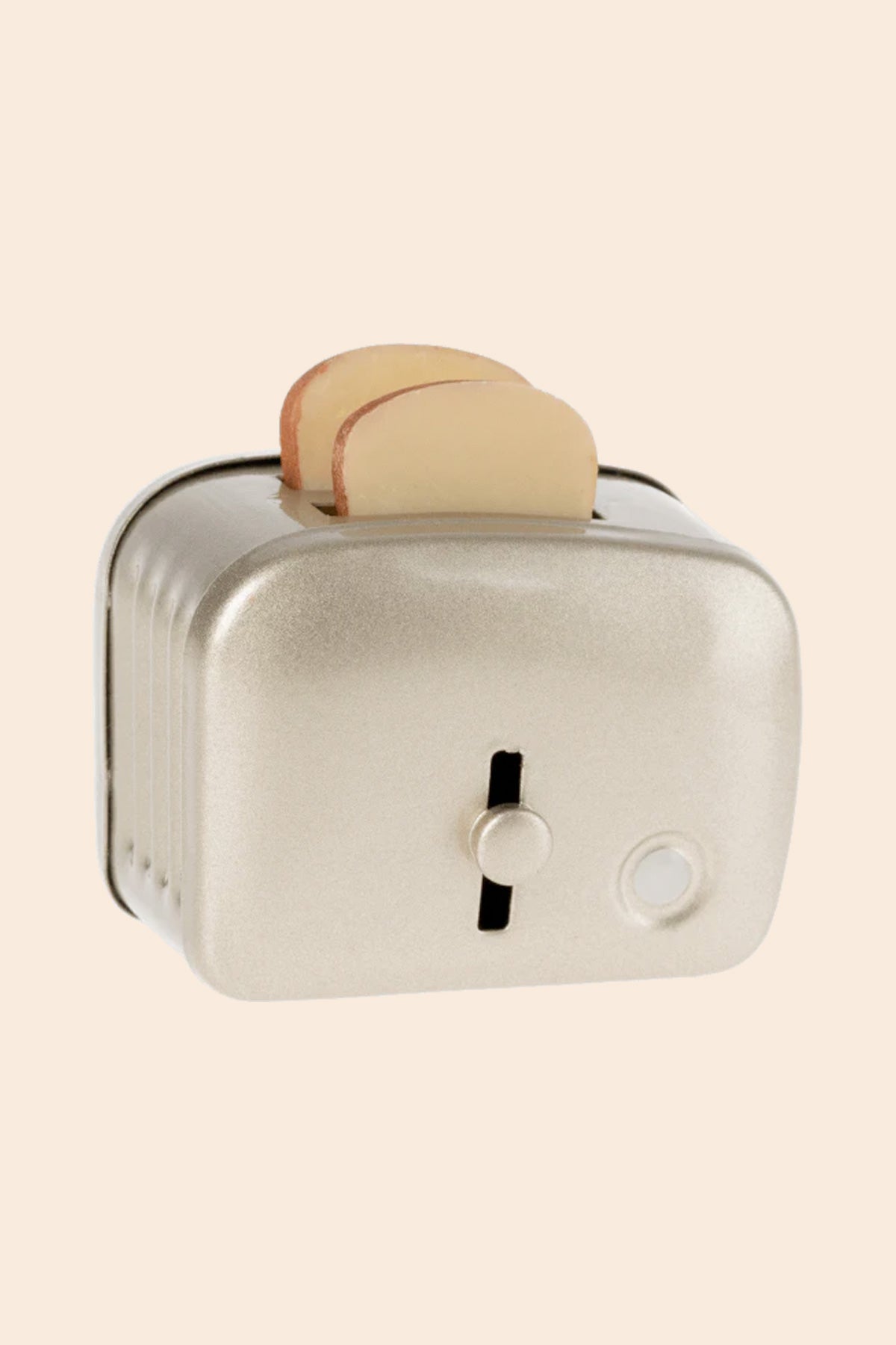 Maileg Miniature Toaster with bread-Silver