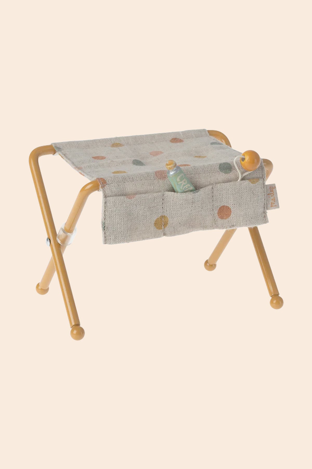 Maileg Nursery Table, Baby Mouse-Ocher