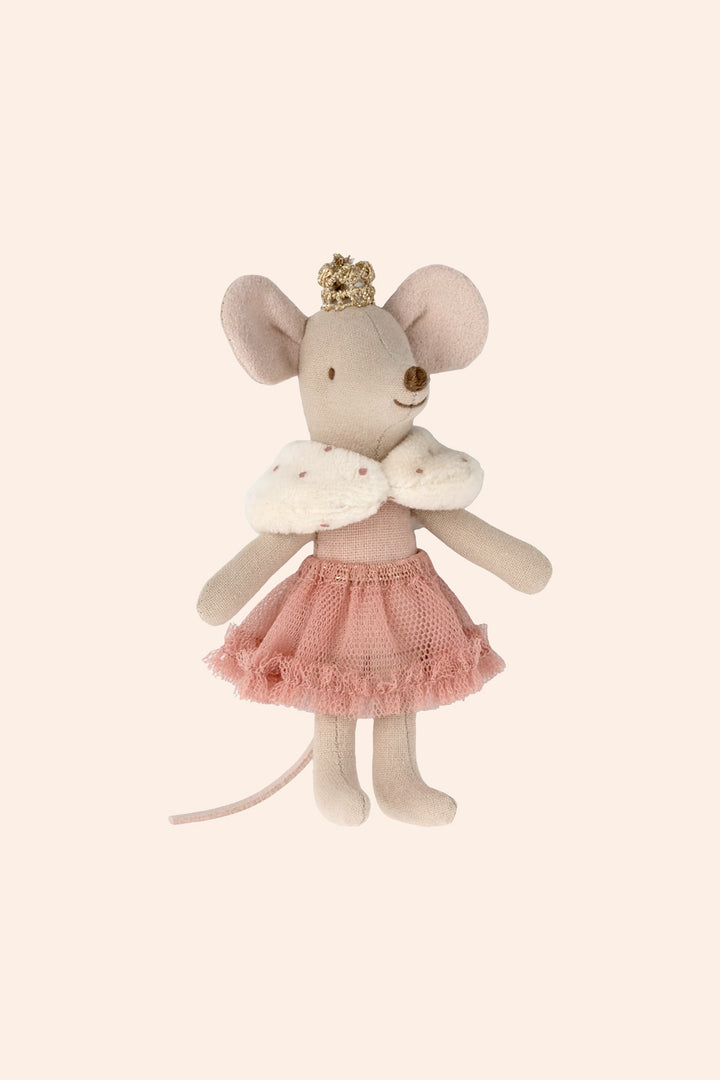 Maileg Princess Mouse, Little Sister in Match Box