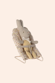 Maileg Rabbit My - Yellow Check