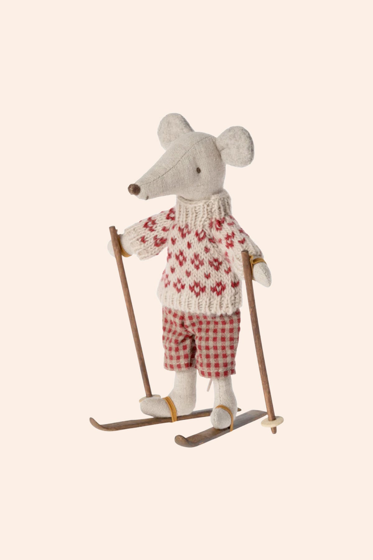 Maileg Ski and Ski Poles - Mum & Dad Mouse
