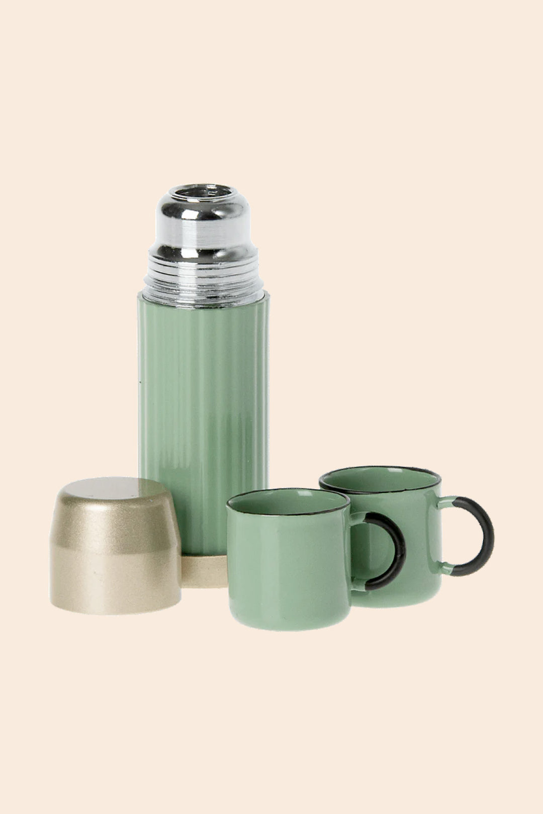Maileg Thermos and Cups - Mint
