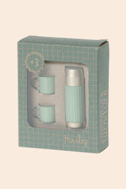 Maileg Thermos and Cups - Mint