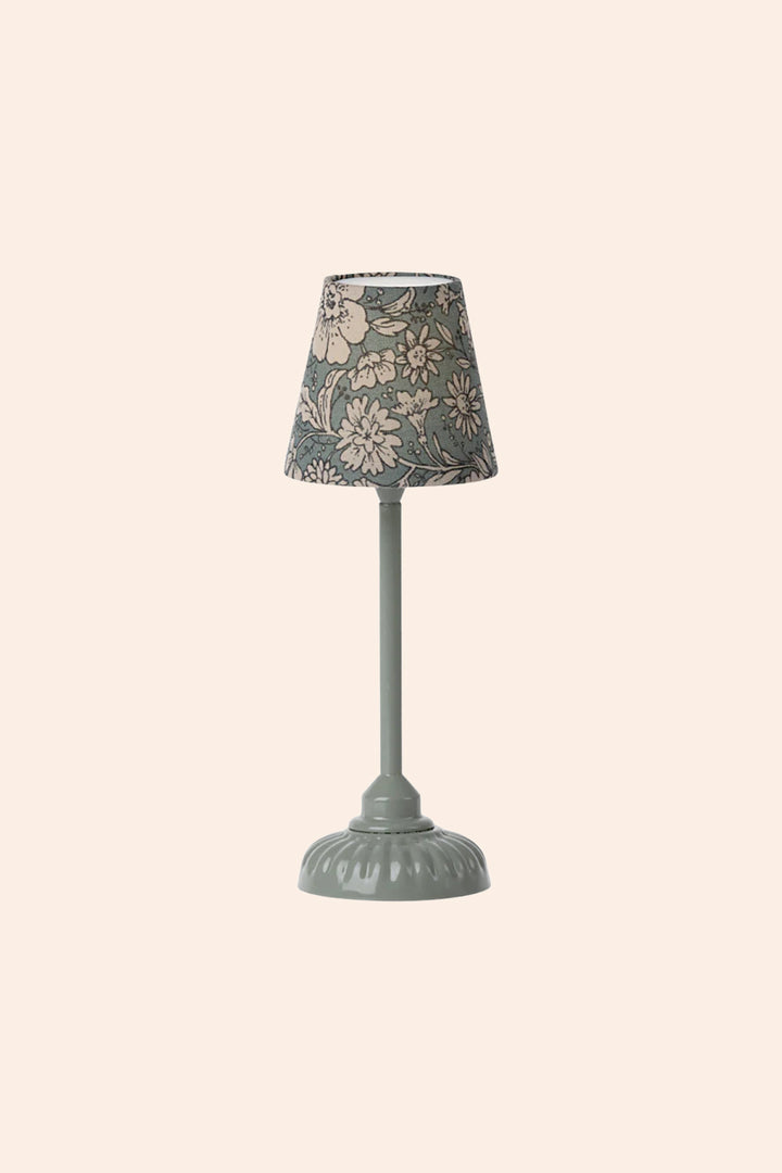 Maileg Vintage Floor Lamp - Small- Dark Mint