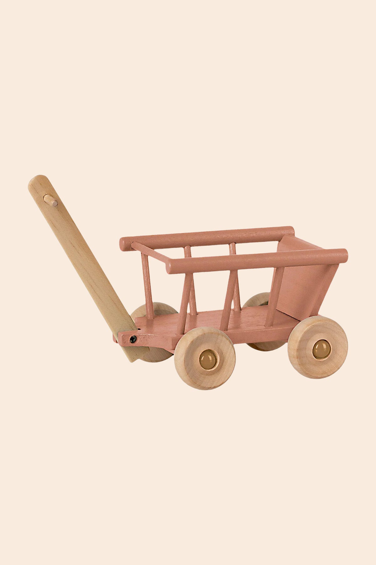 Maileg Wagon, Micro - Dusty Rose