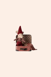 Maileg Christmas Mouse, Baby in suitcase