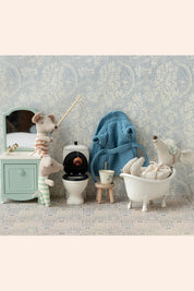 Maileg -Sink Dresser Mirror - Mouse - Dark Mint - Strawberries & Cream 