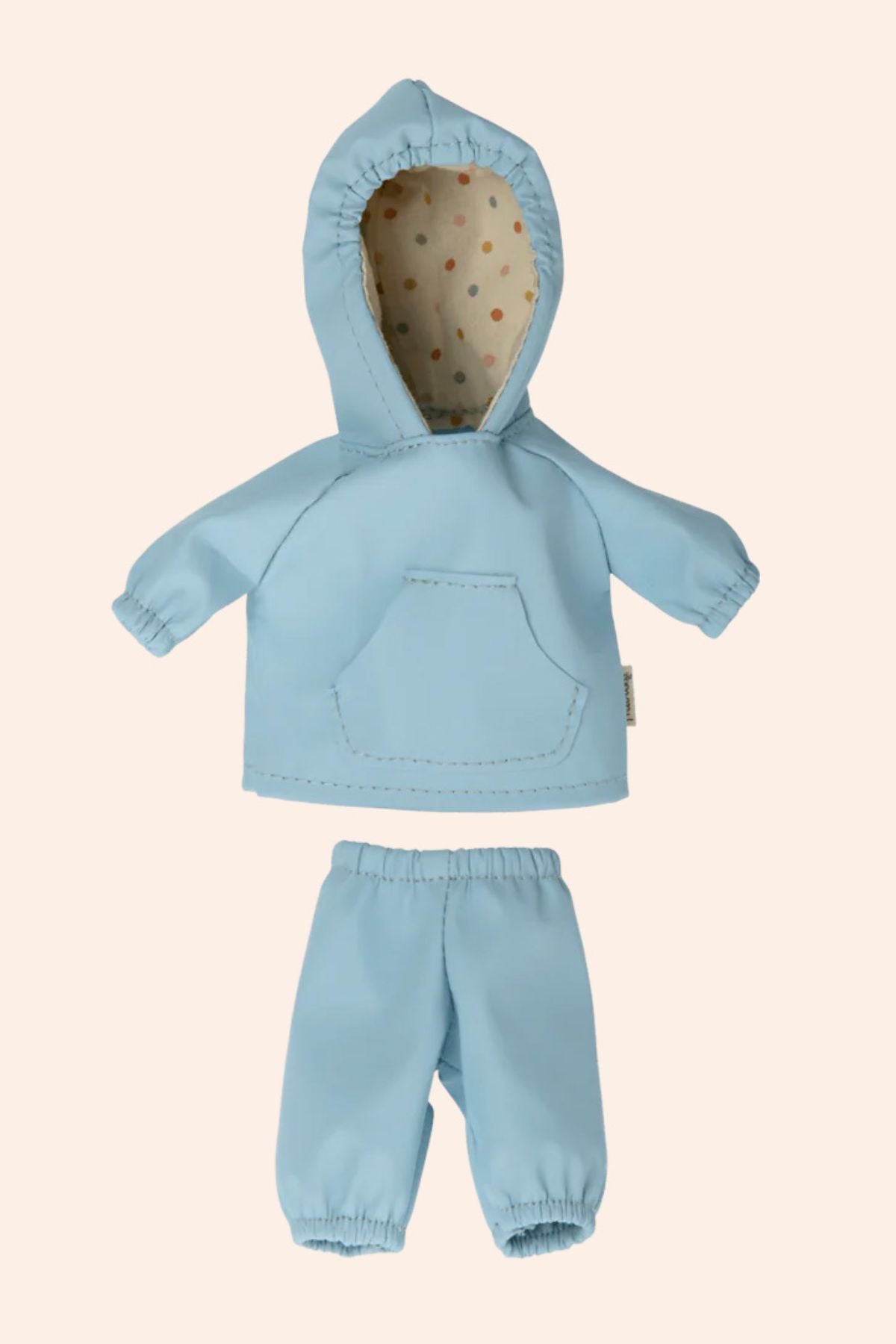 Maileg -The Teddies - Teddy Junior - Rainwear - Strawberries & Cream