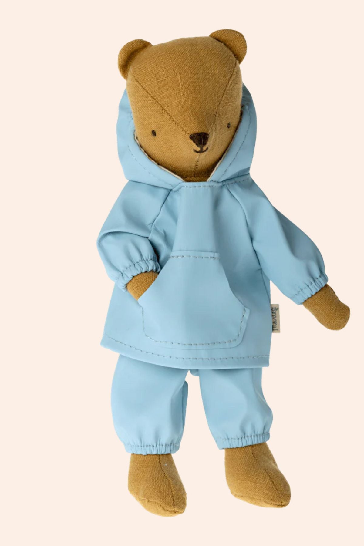 Maileg -The Teddies - Teddy Junior - Rainwear - Strawberries & Cream