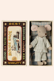 Maileg - Big Brother Mouse in Matchbox - Strawberries & Cream