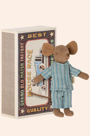 Maileg - Big Brother Mouse in Matchbox - Strawberries & Cream