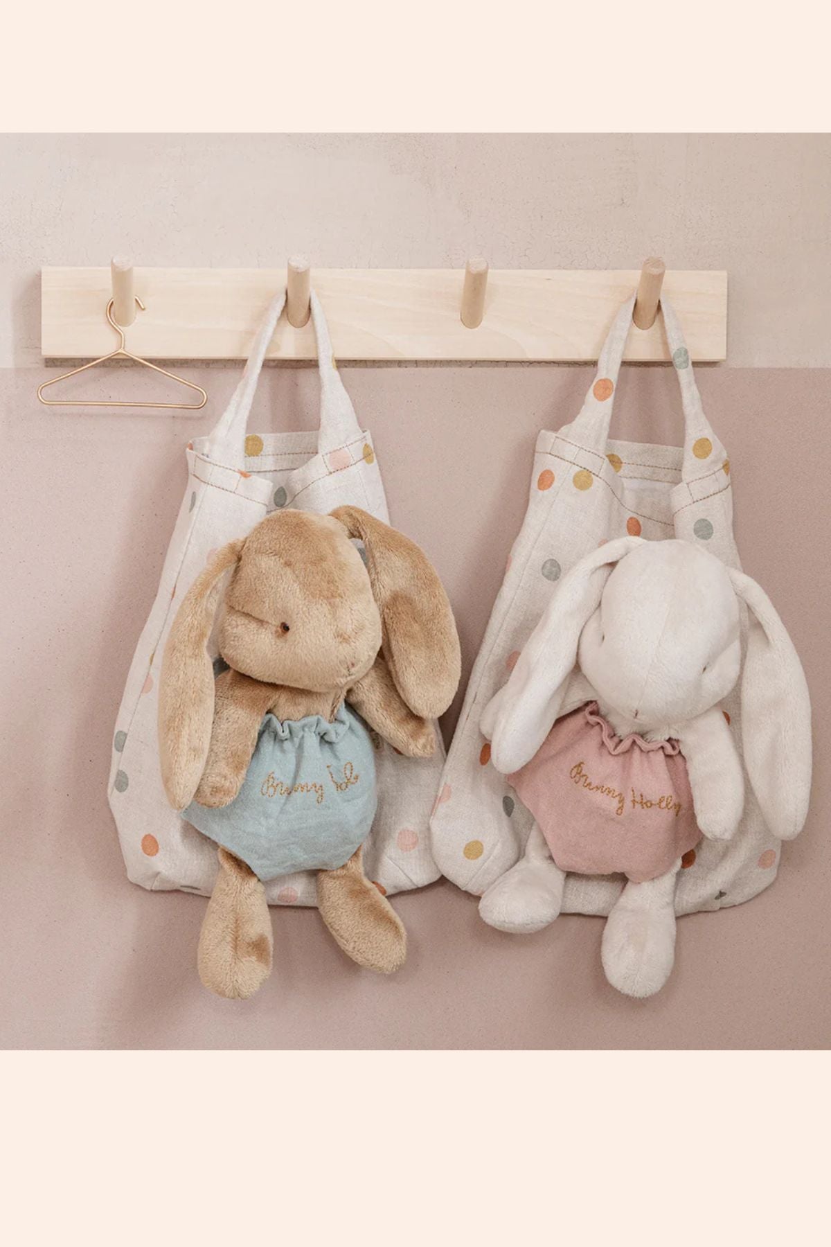 Maileg - Bunny Bob - Bag - Strawberries & Cream