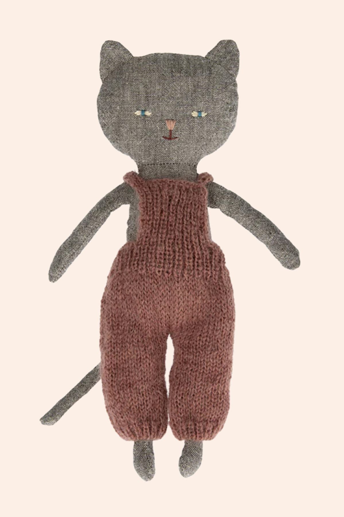 Maileg - Chatons, Kitten - Grey - Strawberries & Cream