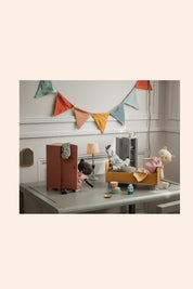 Maileg - Chatons Kitten - Grey - Strawberries & Cream